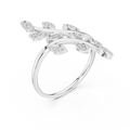 Sylvie Diamond Leaf Ring