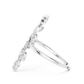 Sylvie Diamond Leaf Ring