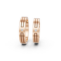 Valen Princess Diamond Wedding Band Set