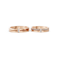 Seren Diamond Wedding Band Set