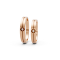 Soren Bezel Diamond Wedding Band Set
