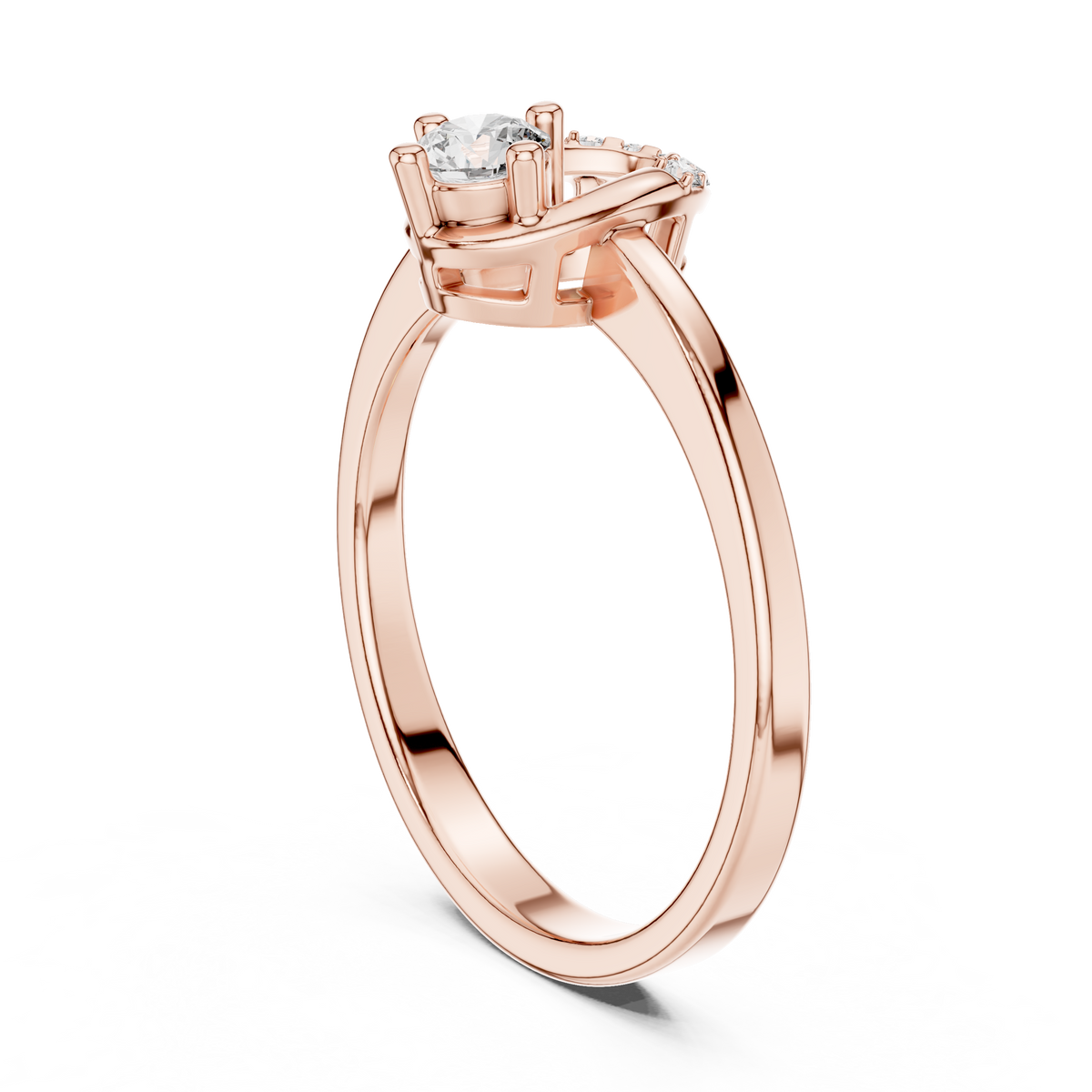 Elowen Diamond Loop Ring
