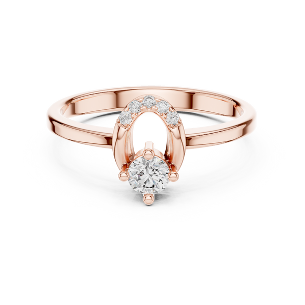 Elowen Diamond Loop Ring