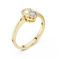 Elowen Diamond Loop Ring