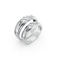Elian Diamond Cross Wedding Band Set