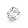 Calista Diamond Wedding Band Set