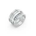 Elowen Seven Diamond Wedding Band Set
