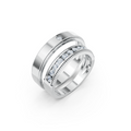 Virelle Diamond Wedding Band Set