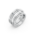 Elian Diamond Wedding Band Set