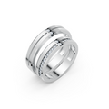 Seren Diamond Wedding Band Set