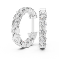 Aurora Diamond Inside-Out Huggie Hoop Earrings
