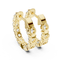 Aurora Diamond Inside-Out Huggie Hoop Earrings
