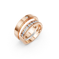 Virelle Diamond Wedding Band Set