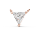 Veya Trillion Diamond Pendant