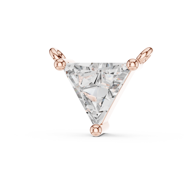 Veya Trillion Diamond Pendant