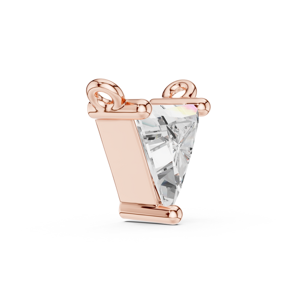 Veya Trillion Diamond Pendant