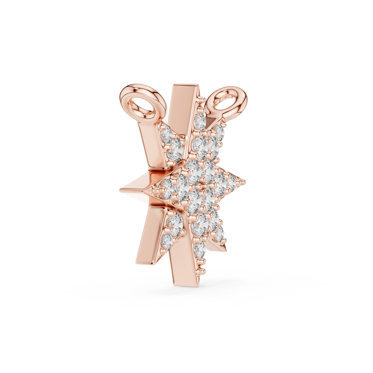 Astra Diamond Starburst Pendant