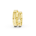Amora Diamond Heartbeat Wedding Band Set