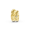 Elian Diamond Cross Wedding Band Set