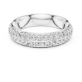 Elaris Double Row Diamond Ring