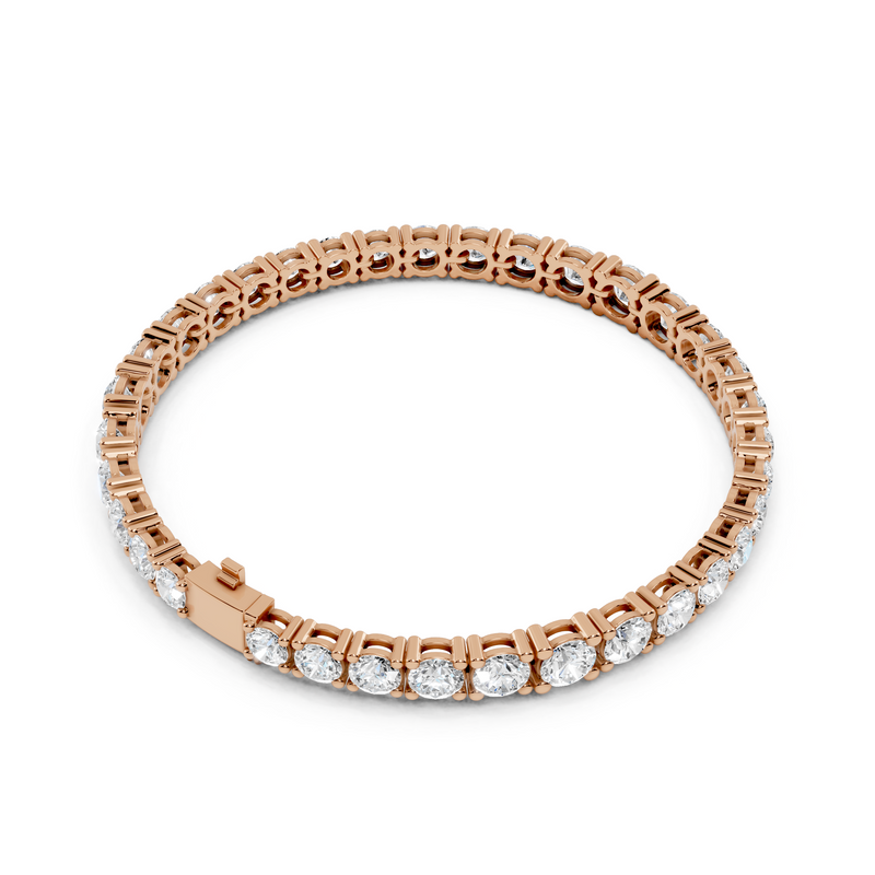 Lumière Graduated Diamond Tennis Bracelet detail