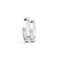 Elara Round Diamond Wedding Band Set