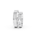 Amora Diamond Heartbeat Wedding Band Set