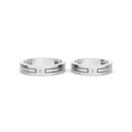 Valen Princess Diamond Wedding Band Set