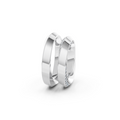 Elara Diamond Twist Wedding Band Set