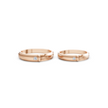 Aveline Diamond Wedding Band Set