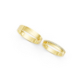 Isolde Diamond Wedding Band Set