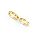 Elian Diamond Wedding Band Set