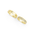 Virelle Diamond Wedding Band Set