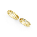 Seren Diamond Wedding Band Set