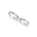 Elian Diamond Wedding Band Set