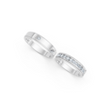 Virelle Diamond Wedding Band Set