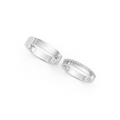 Isolde Diamond Wedding Band Set