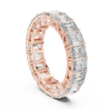 Elara Emerald Cut Diamond Eternity Band
