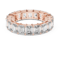 Elara Emerald Cut Diamond Eternity Band