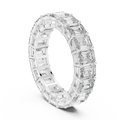 Elara Emerald Cut Diamond Eternity Band