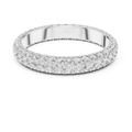 Aurelia Triple Row Diamond Eternity Band