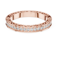 Celestine Diamond Filigree Eternity Band