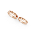 Elian Diamond Wedding Band Set