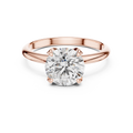 Celeste Round Brilliant Solitaire Diamond Ring