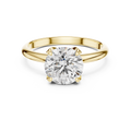Celeste Round Brilliant Solitaire Diamond Ring