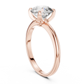 Celeste Round Brilliant Solitaire Diamond Ring