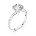 Celeste Round Brilliant Solitaire Diamond Ring