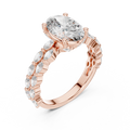 Elara Oval & Marquise Diamond Ring