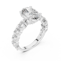 Elara Oval & Marquise Diamond Ring