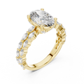 Elara Oval & Marquise Diamond Ring